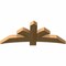 Ekena Millwork Davenport Rough Sawn Timber Gable Bracket, Western Red Cedar, 60"W x 25"H x 4"D x 6"F, 10/12 Pitch GBW060X25X0406DAV00RWR - alternate 2